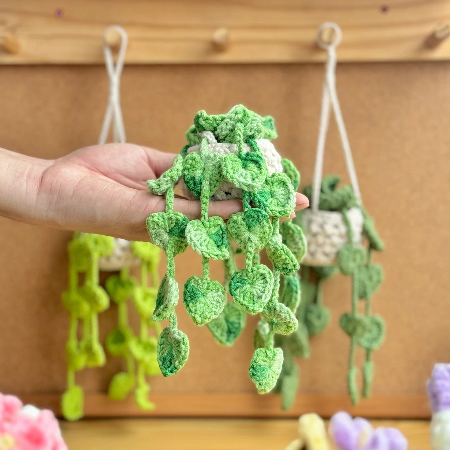 Pothos Hanging Crochet Pattern