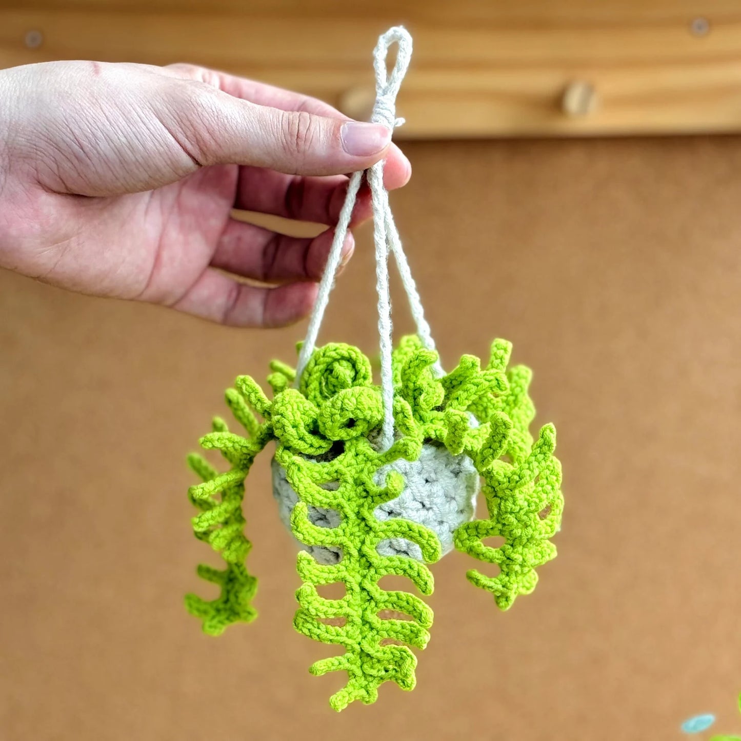 Fern Hanging Crochet Pattern