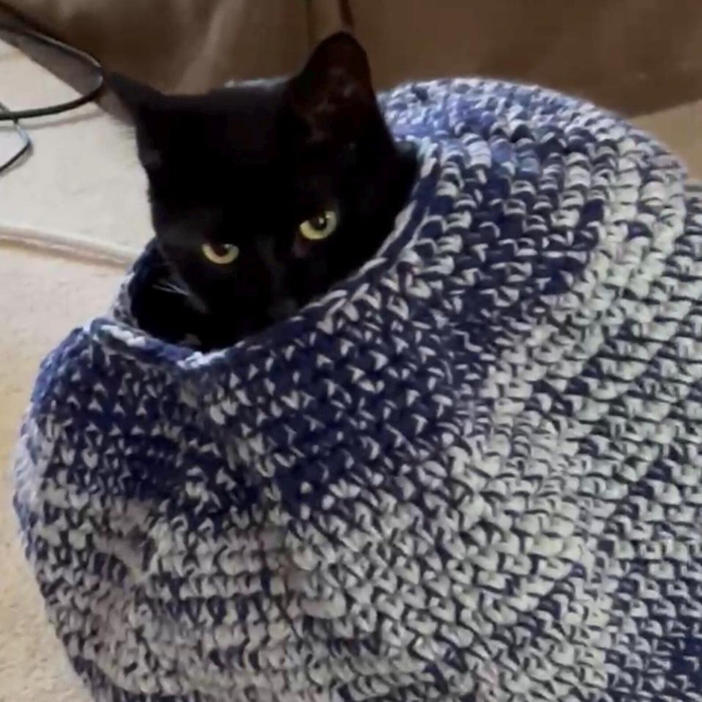 Cat Pod Crochet Pattern