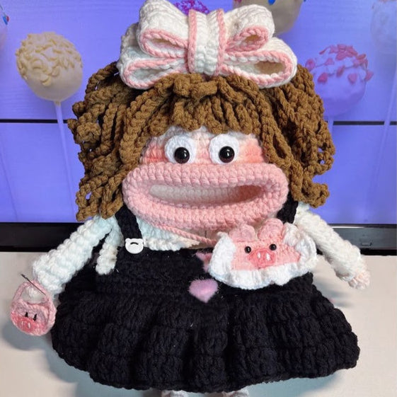 Big Mouth Girl Tote Crochet Pattern