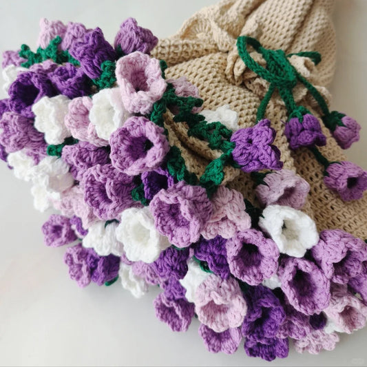 Bouquet Blanket-Lily of the Valley Crochet Pattern