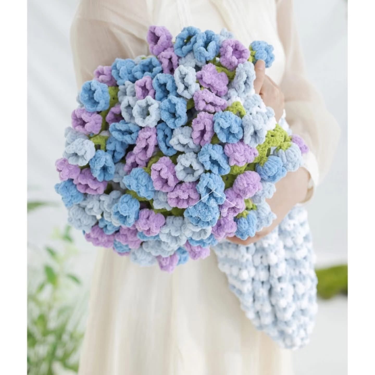 Combo 5 in 1 Colorful Bouquet Blanket Crochet Pattern
