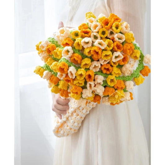 Combo 5 in 1 Colorful Bouquet Blanket Crochet Pattern