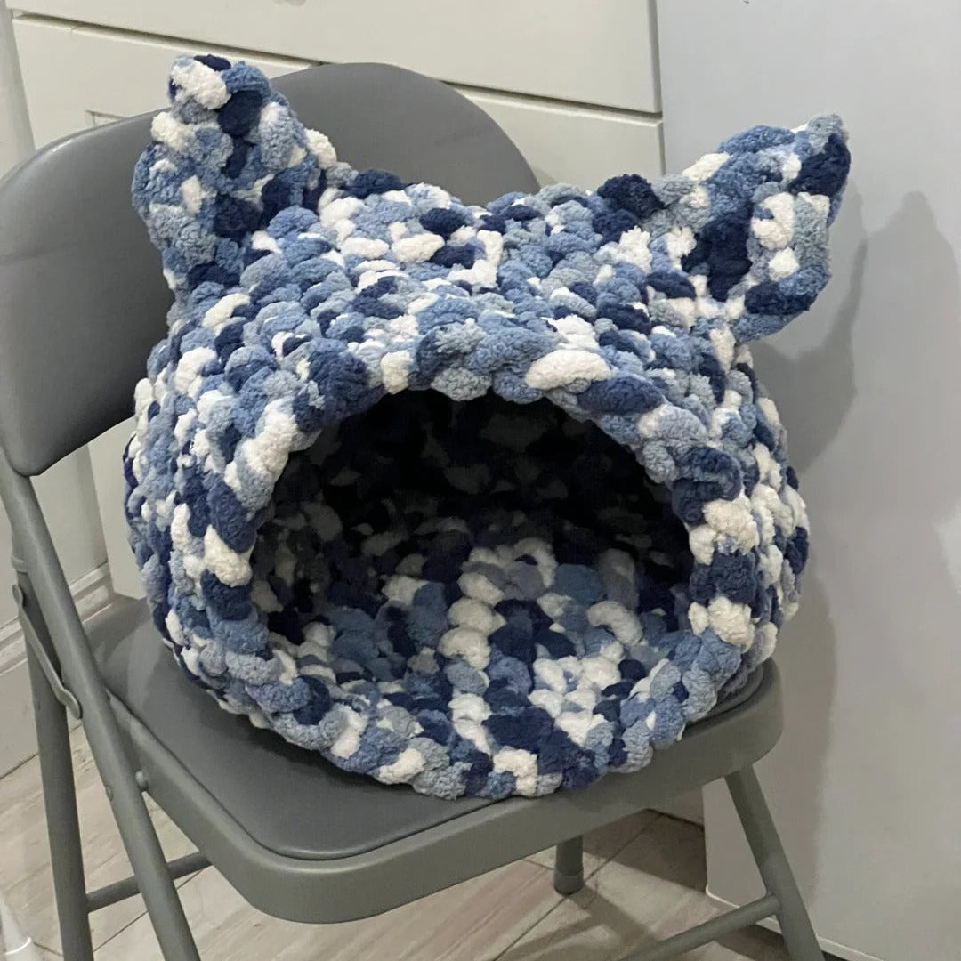Handmade Cat Bed Crochet Pattern