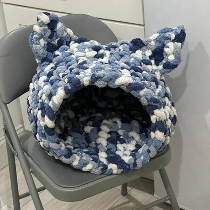 Handmade Cat Bed Crochet Pattern