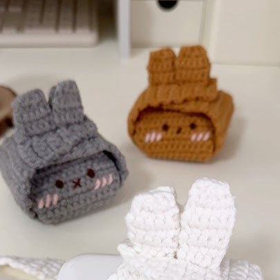 Fluffy Bunny Case Crochet Pattern
