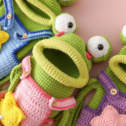 Frog Sling Bag Crochet Pattern