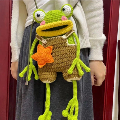 Frog Sling Bag Crochet Pattern