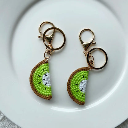 Fruit Pendant Keychain Handmade Gift