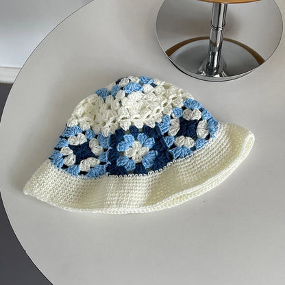 flower crochet bucket hat summer