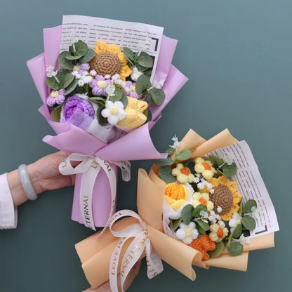 Sunflower Crochet Gift for Women
