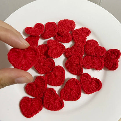 heart crochet threads cotton kit