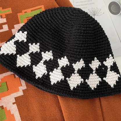 flower crochet bucket hat summer