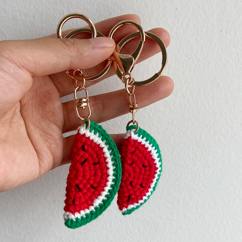 Fruit Pendant Keychain Handmade Gift