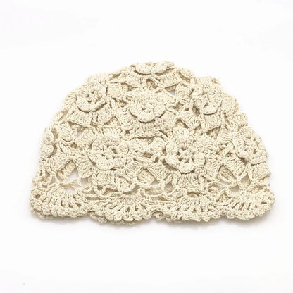 summer thread knitting hat breathable