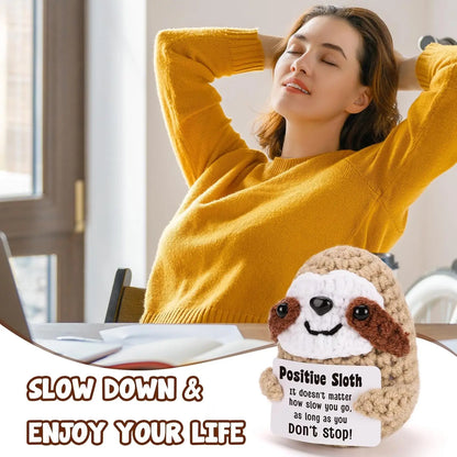 Crochet Sloth Home Room Decor