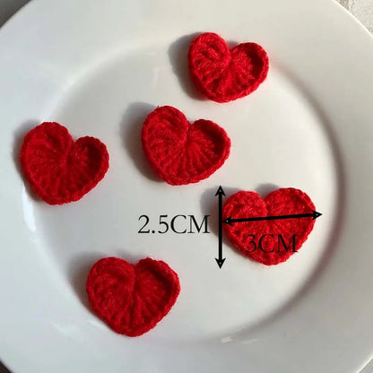 heart crochet threads cotton kit