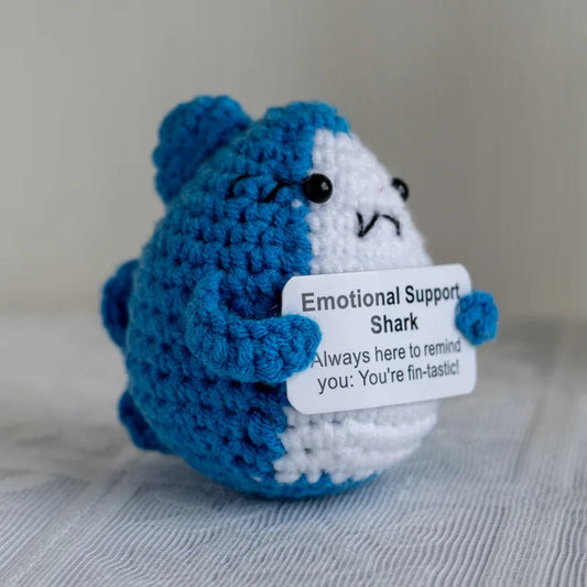 Shark Doll Crochet Energy Gift