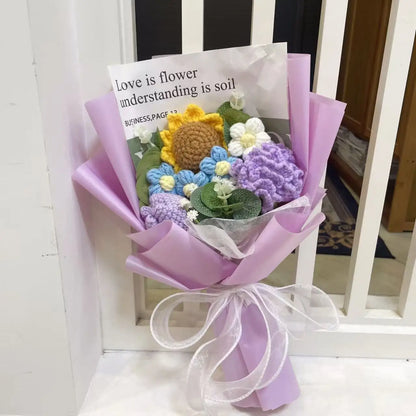 Sunflower Crochet Gift for Women