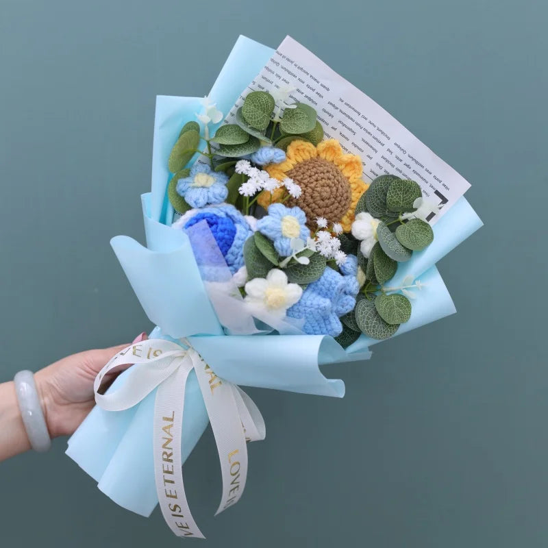 Sunflower Crochet Gift for Women