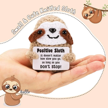 Crochet Sloth Home Room Decor