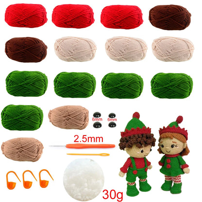 doll crochet kit with accessories