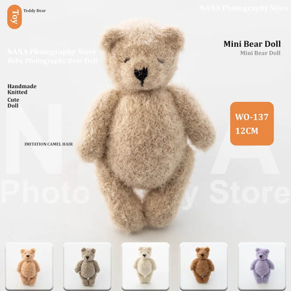 Teddy Bear Crochet Photo Prop