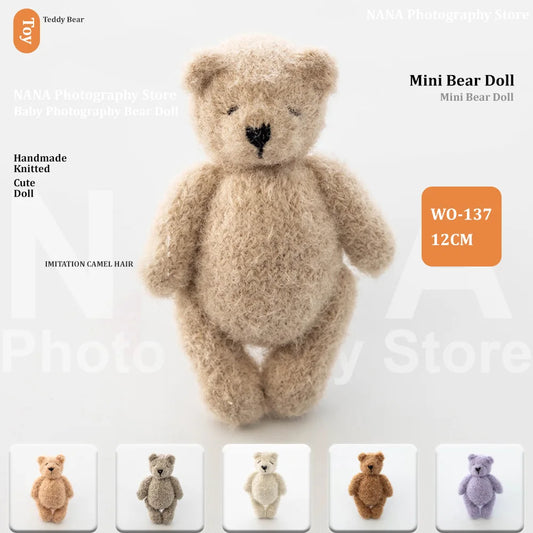 Teddy Bear Crochet Photo Prop