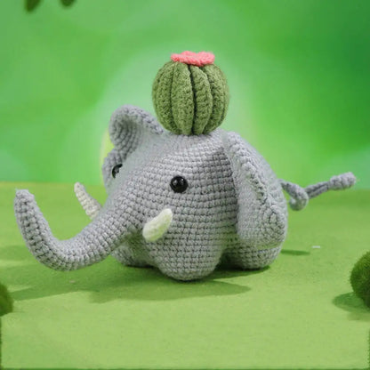 elephant crochet kit for beginners