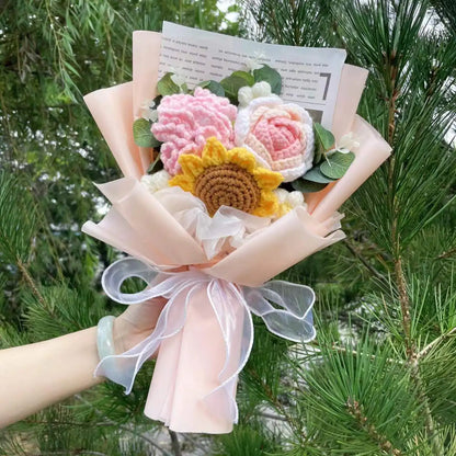 Sunflower Crochet Gift for Women