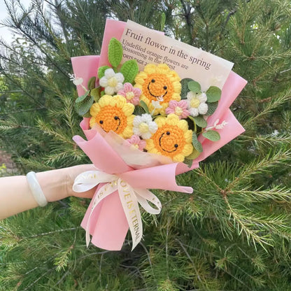 Sunflower Crochet Gift for Women