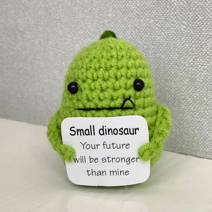Knitted Turtle Plush Positive Toy