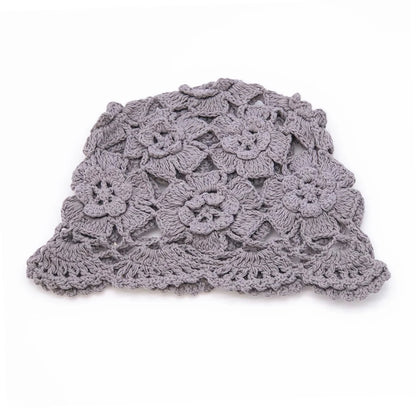 summer thread knitting hat breathable