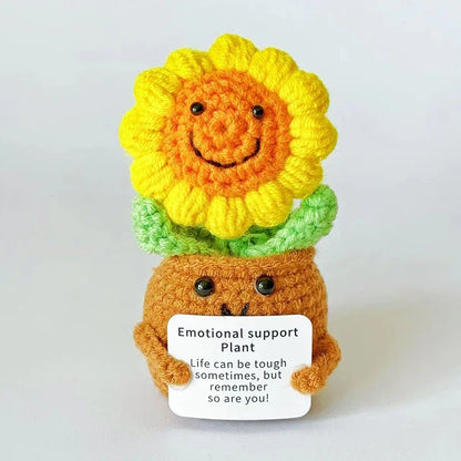 Sunflower Doll Handmade Decoration