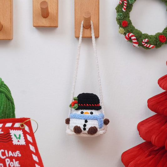 Twinkle Snowman Crochet Pattern