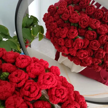 Bouquet Blanket-Rose Crochet Pattern
