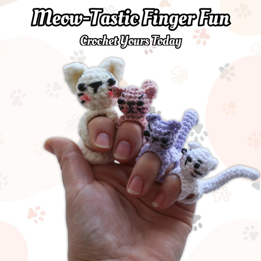 Cute Miniature Cat And Dog Toy Crochet Pattern