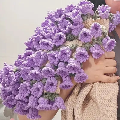 Bouquet Blanket-Lily of the Valley Crochet Pattern