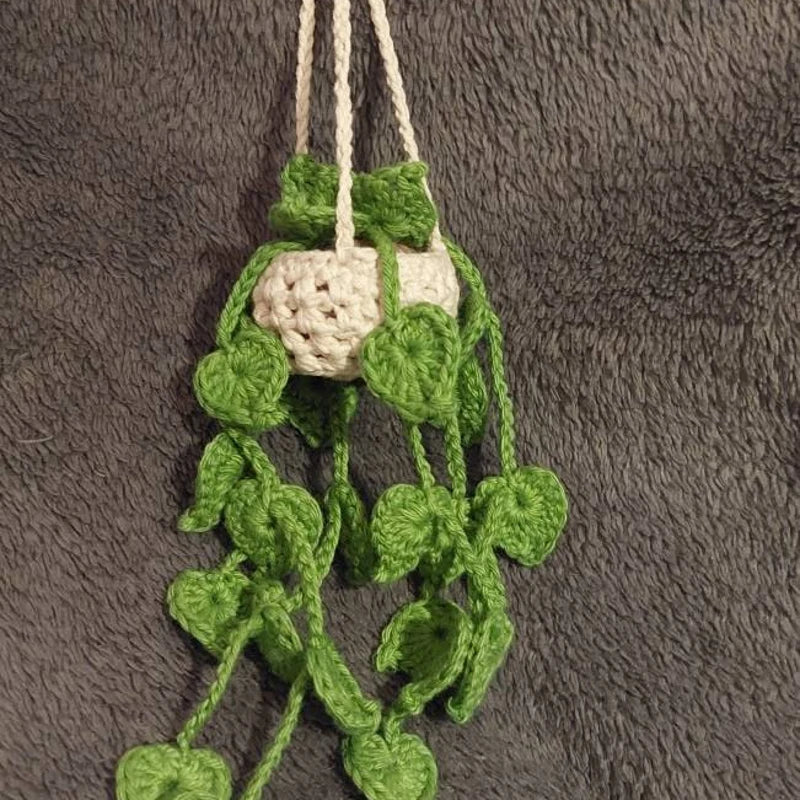 Pothos Hanging Crochet Pattern