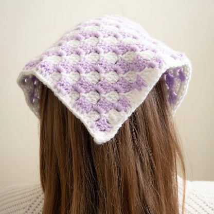 Checkered Charm Bandana Crochet Pattern
