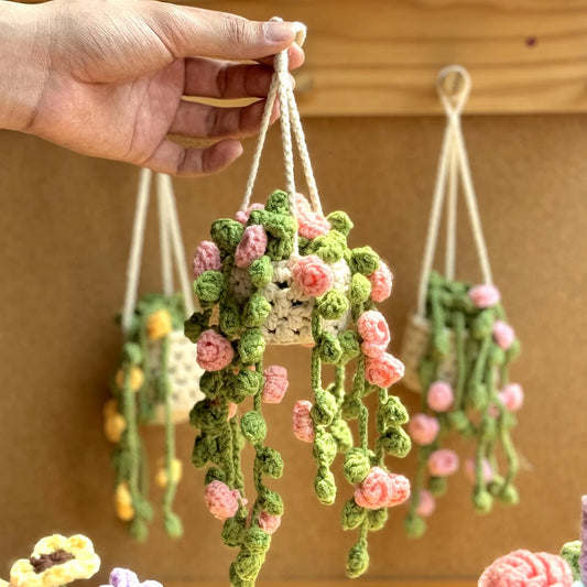 String Of Pearls Hanging Crochet Pattern