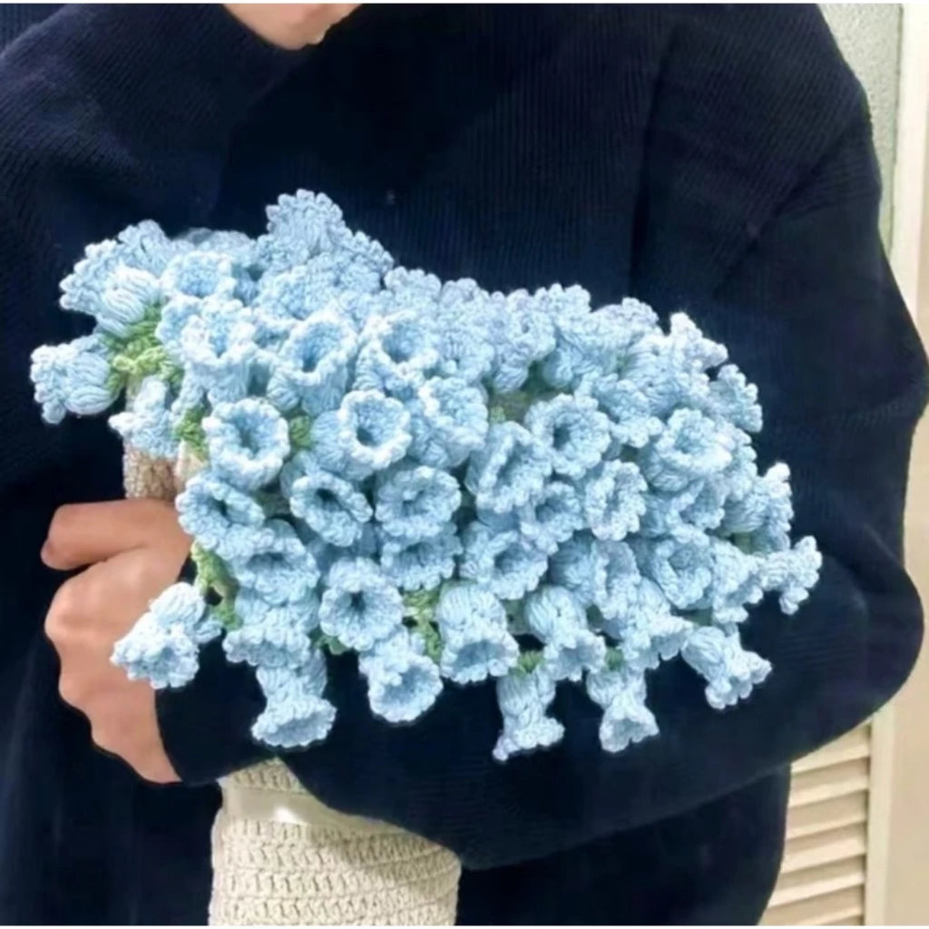 Bouquet Blanket-Lily of the Valley Crochet Pattern