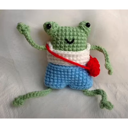 Leggy Frog Crochet Pattern
