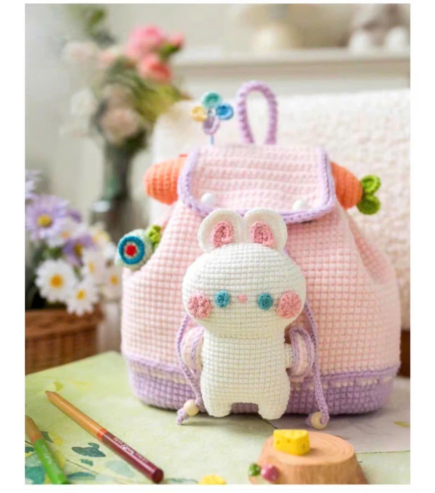 Little Explorer Backpack  Crochet Pattern
